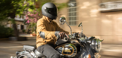 ViaTerra FUEL レトロクラシック レザーライディンググローブ