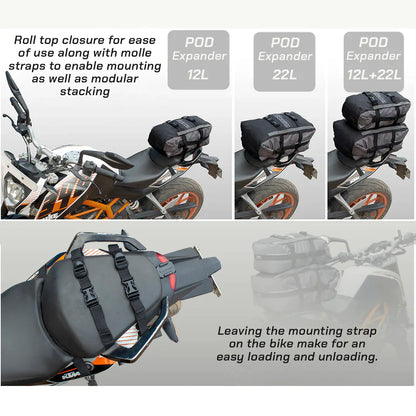 ViaTerra POD 防水テールバッグ 22L